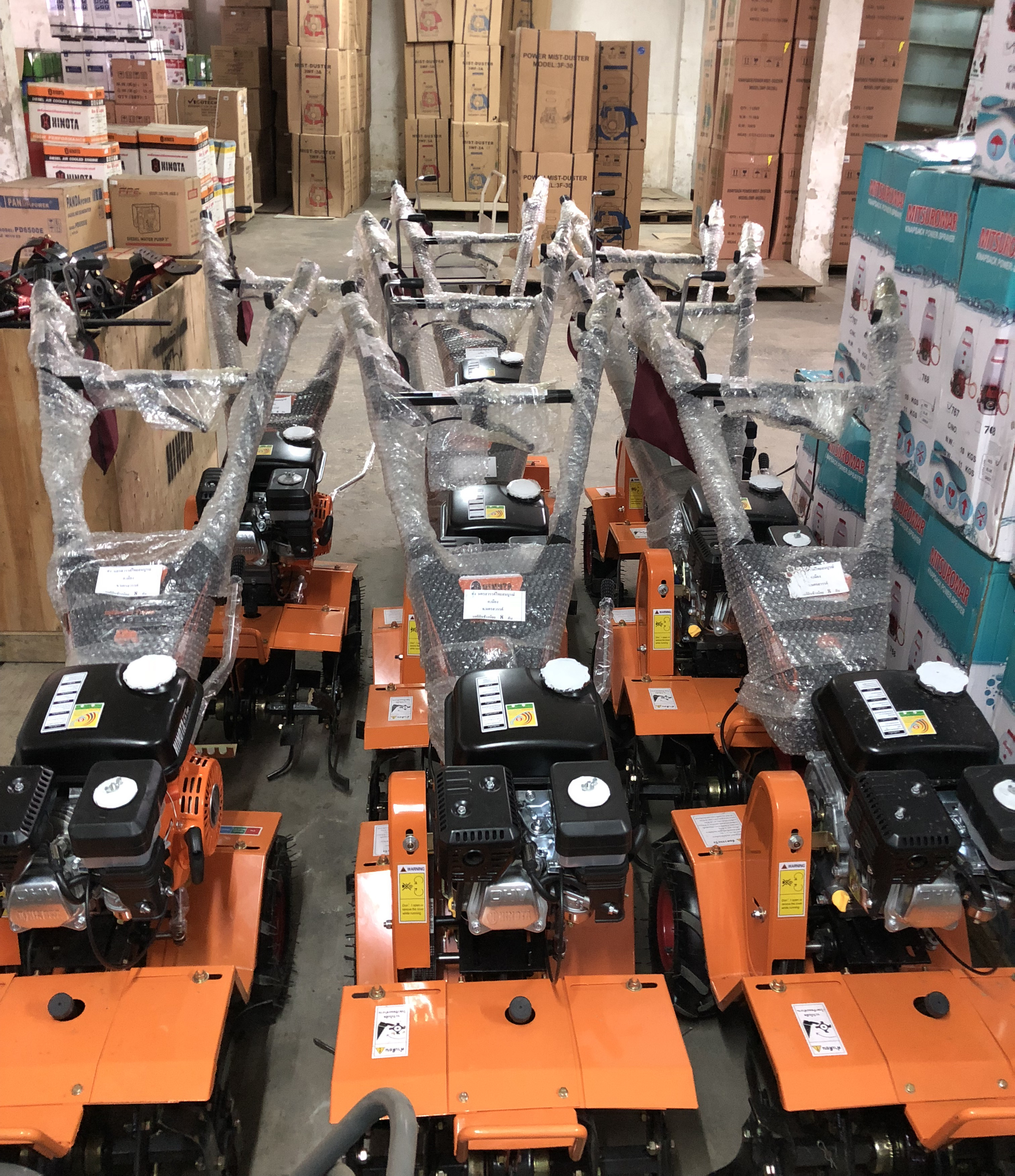 รถพรวนดิน Hinota ช้างน้อย ชนิด2เพลาขับ