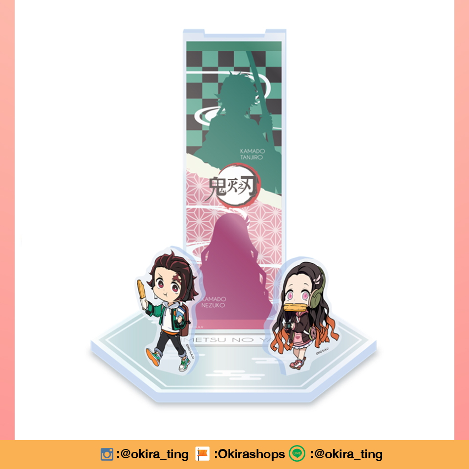 Pre - ANIPLEX+ Acrylic #ดาบพิฆาตอสูร ที่วางมือถือ ตั้งโทรศัพท์บนโต๊ะ