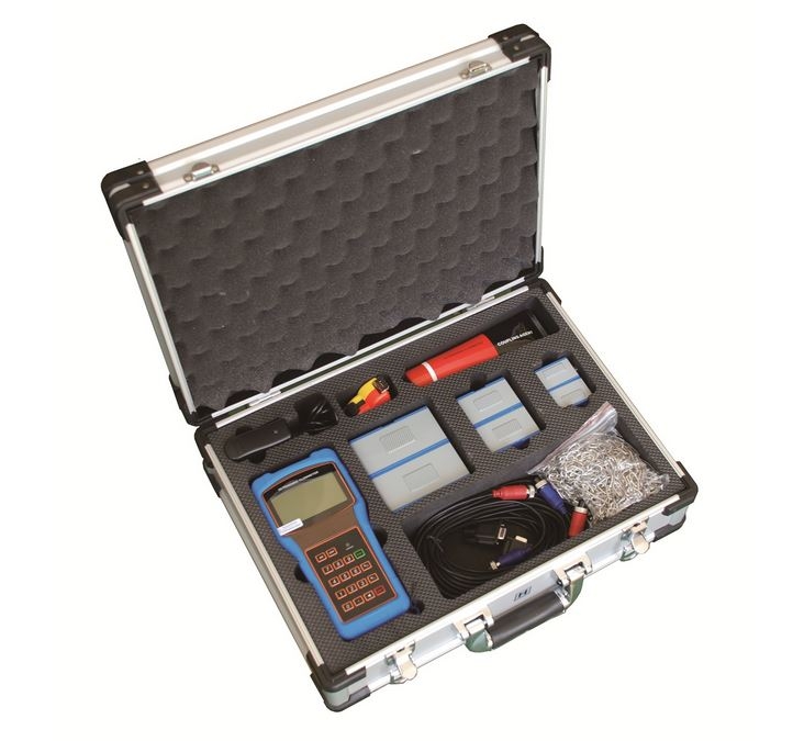 เครื่องวัดอัตราการไหลของเหลว (Portable Ultrasonic Flow Meter) รุ่น TUF-2000H พร้อมเซนเซอร์ (DN50-700)