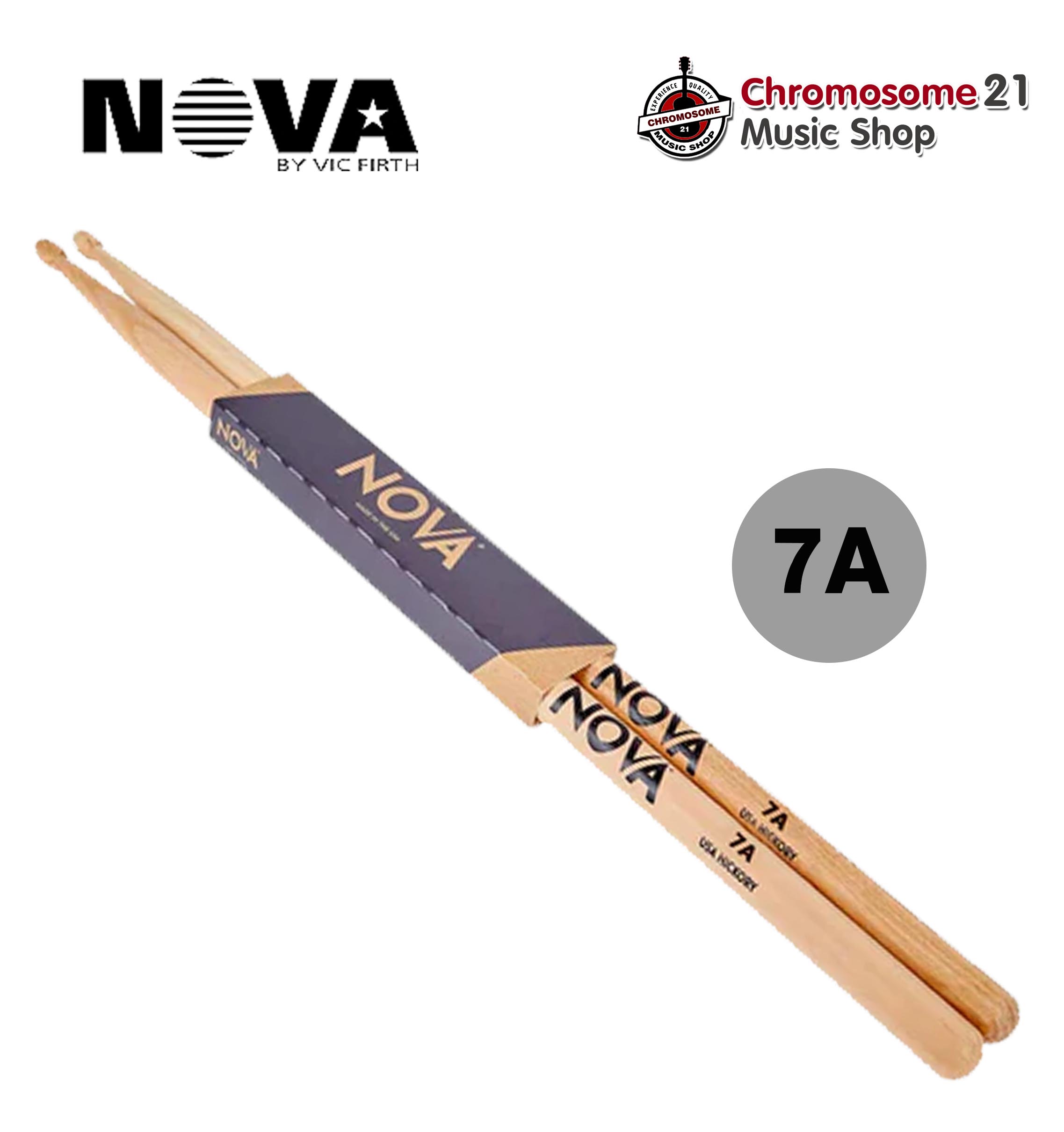 ไม้กลอง NOVA By Vic Firth ขนาด 7A