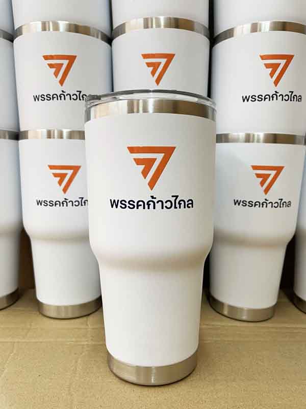 แก้วน้ำ Tumbler 30 Oz เก็บความเย็นพิมพ์สัญลักษณ์ โลโก้