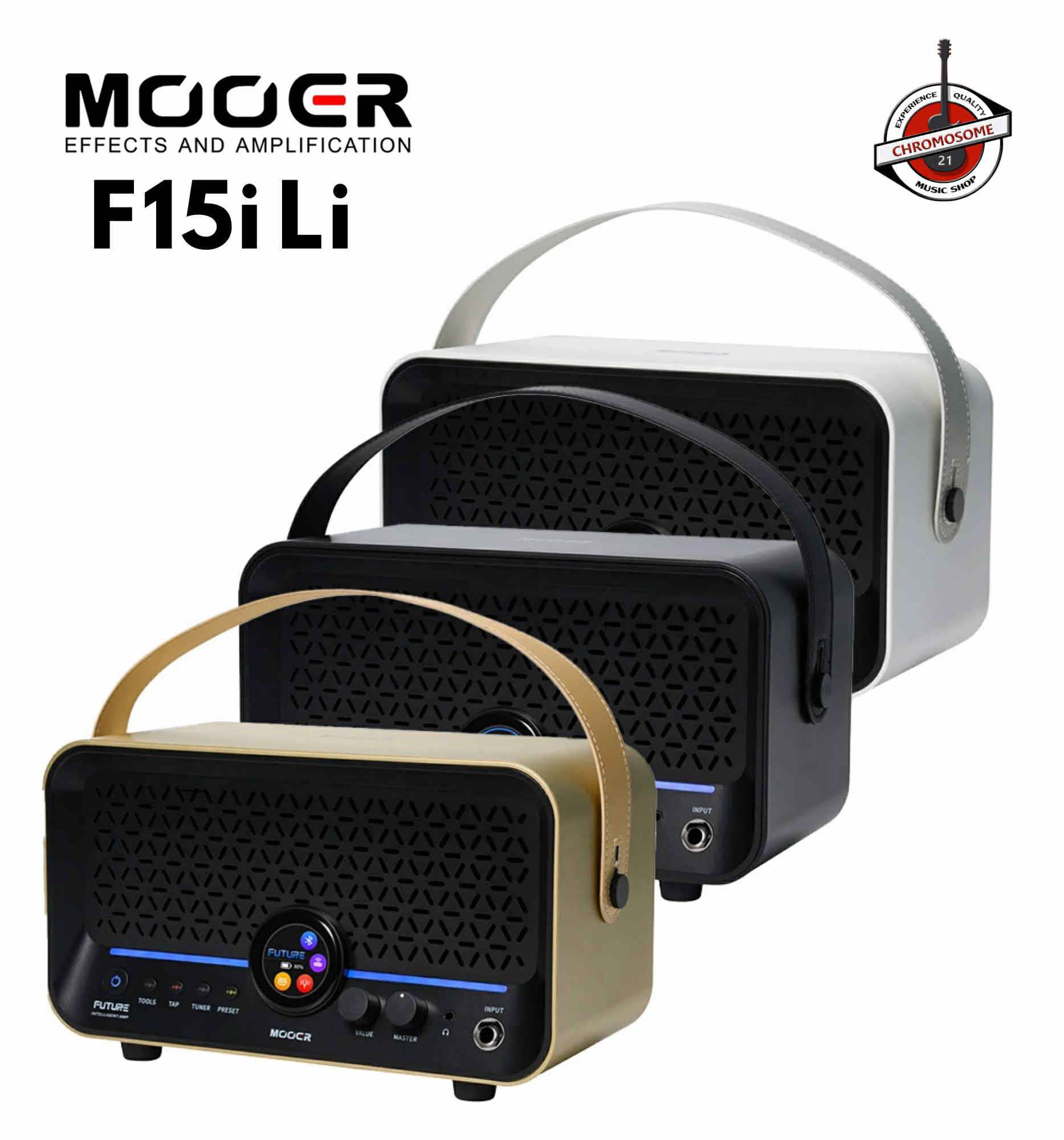 แอมป์กีตาร์ไฟฟ้า Mooer F15i Li Intelligent Amp (สีดำ)