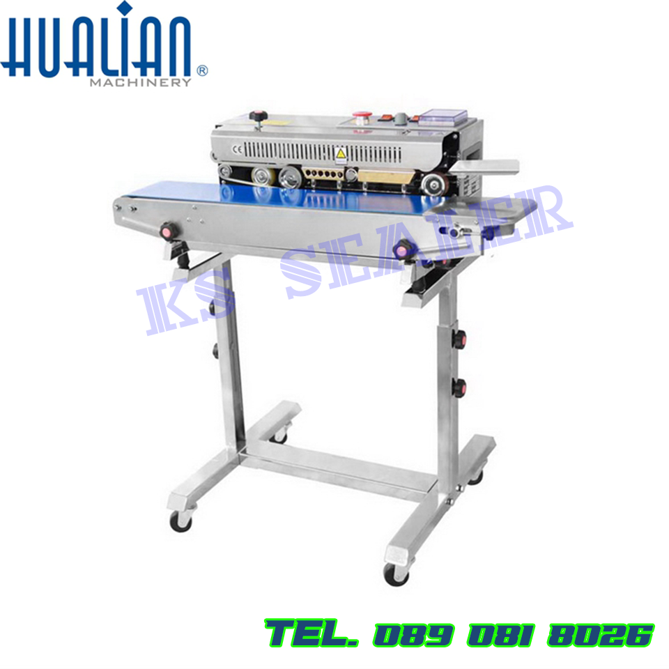 FRB-770III เครื่องซีลสายพานต่อเนื่องแนวนอน ล้อเลื่อน