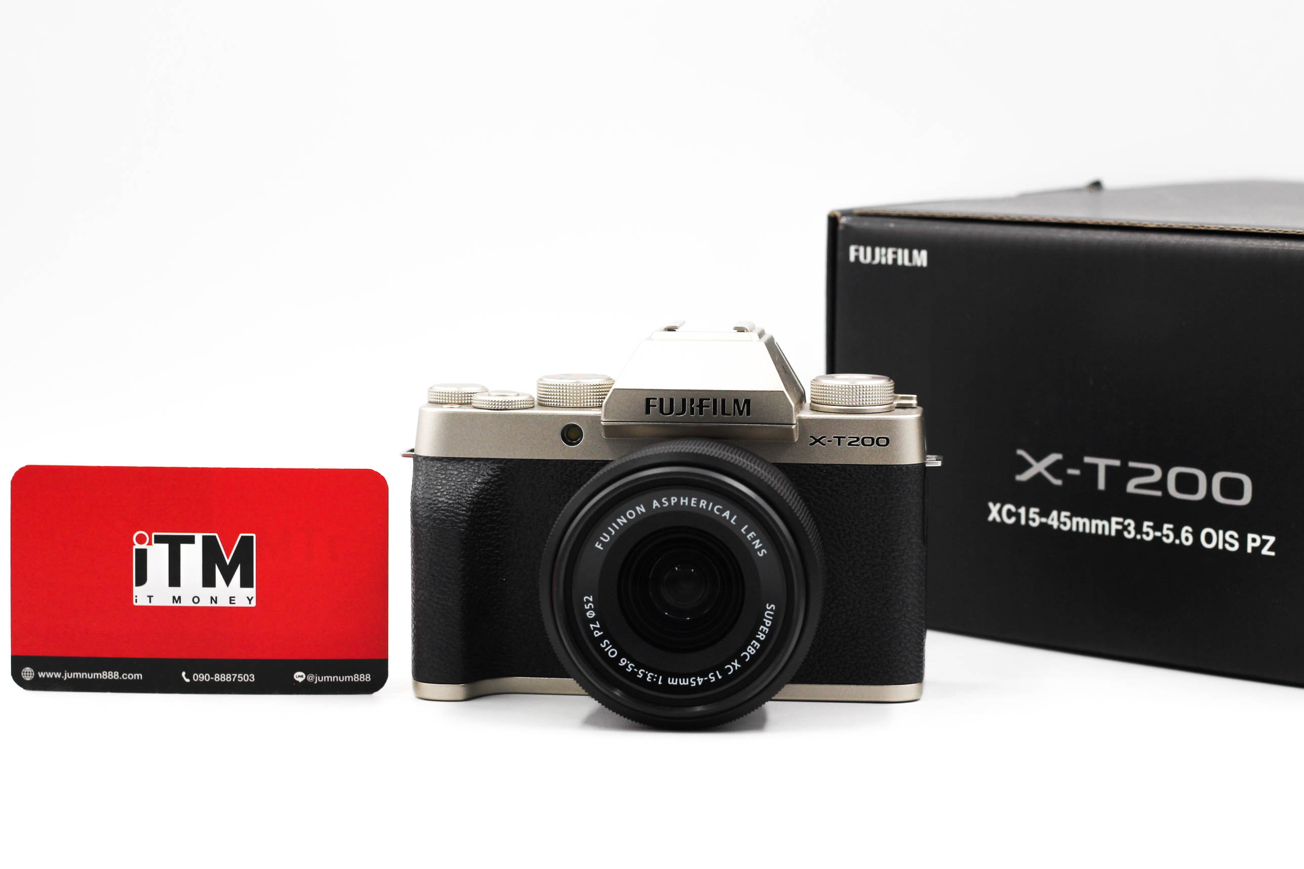 Fujifilm X-T200 + เลนส์ XC 15-45mm F3.5-5.6 OIS PZ