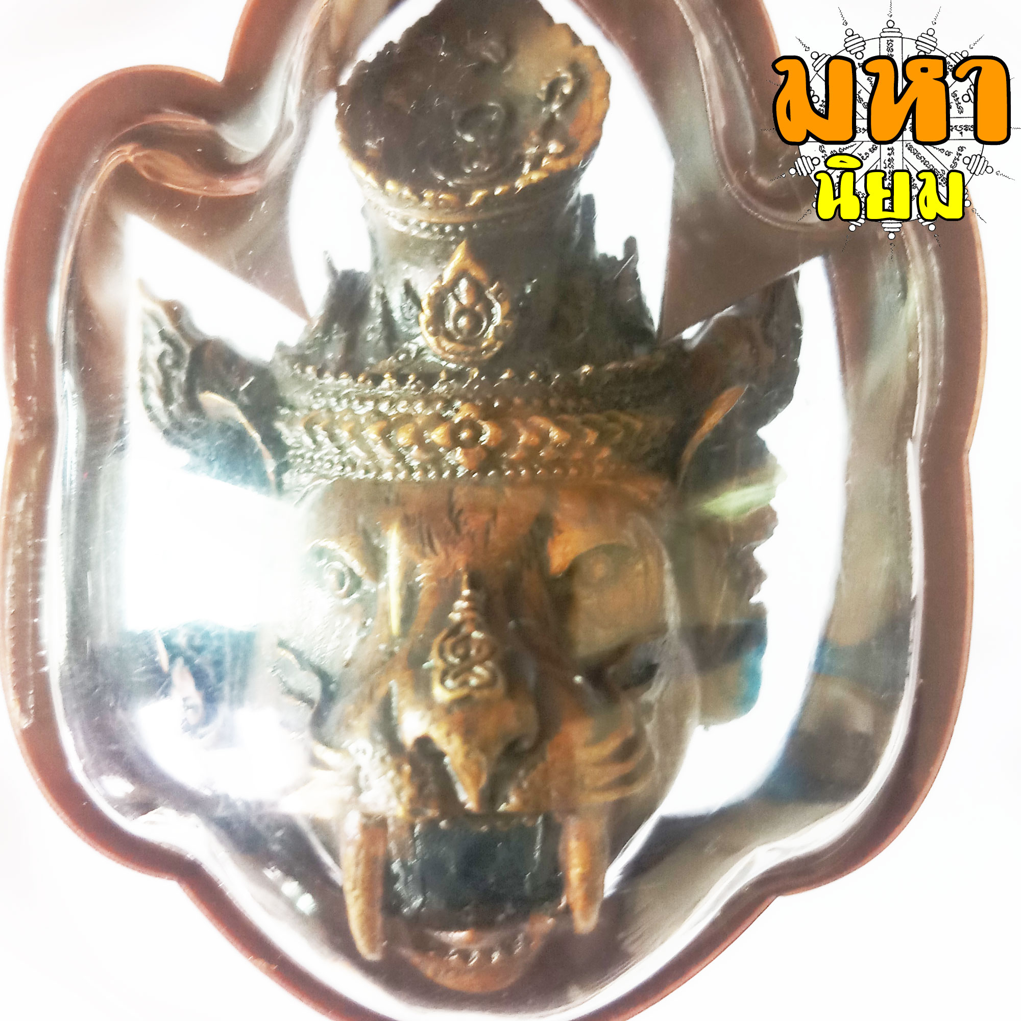 เศียรพ่อครู ฤาษี ปู่เสือ รุ่นขุมทรัพย์เขี้ยวแก้ว หลวงปู่กาหลง เขี้ยวแก้ว วัดเขาแหลม จ.สระแก้ว