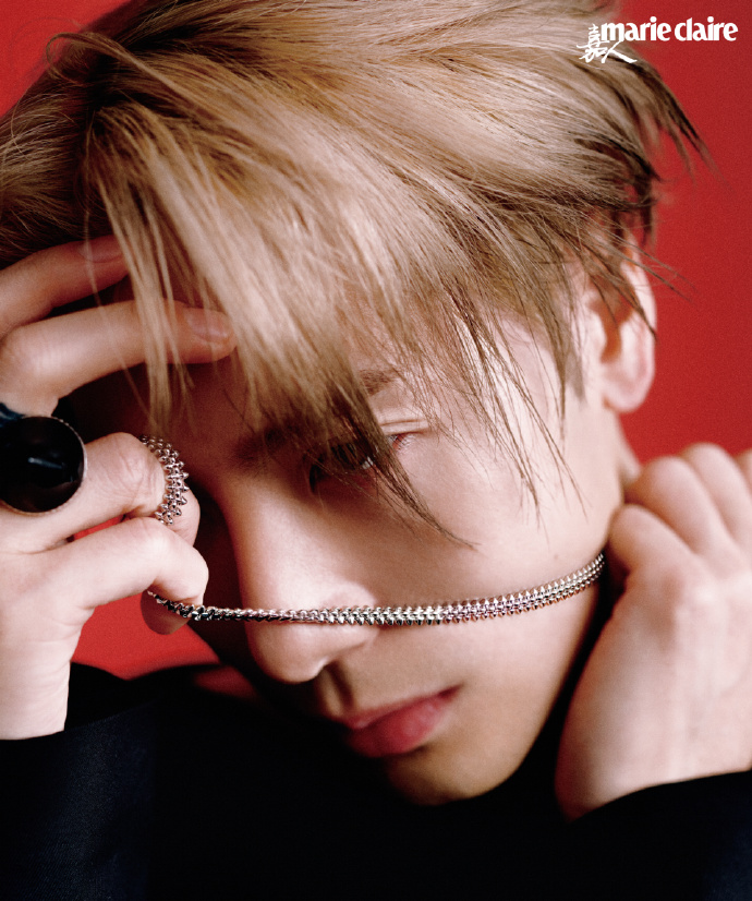 Pre - นิตยสาร 嘉人 Marie claire JacksonWang แจ็คสันหวัง 王嘉爾2025+แถมร้าน