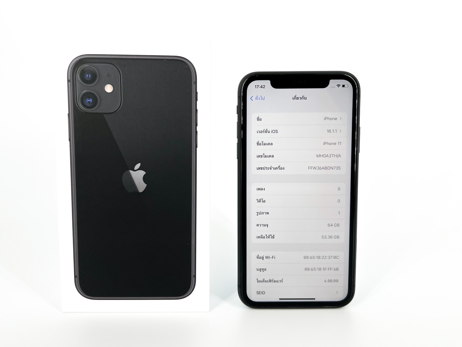 iPhone 11 64GB Black TH