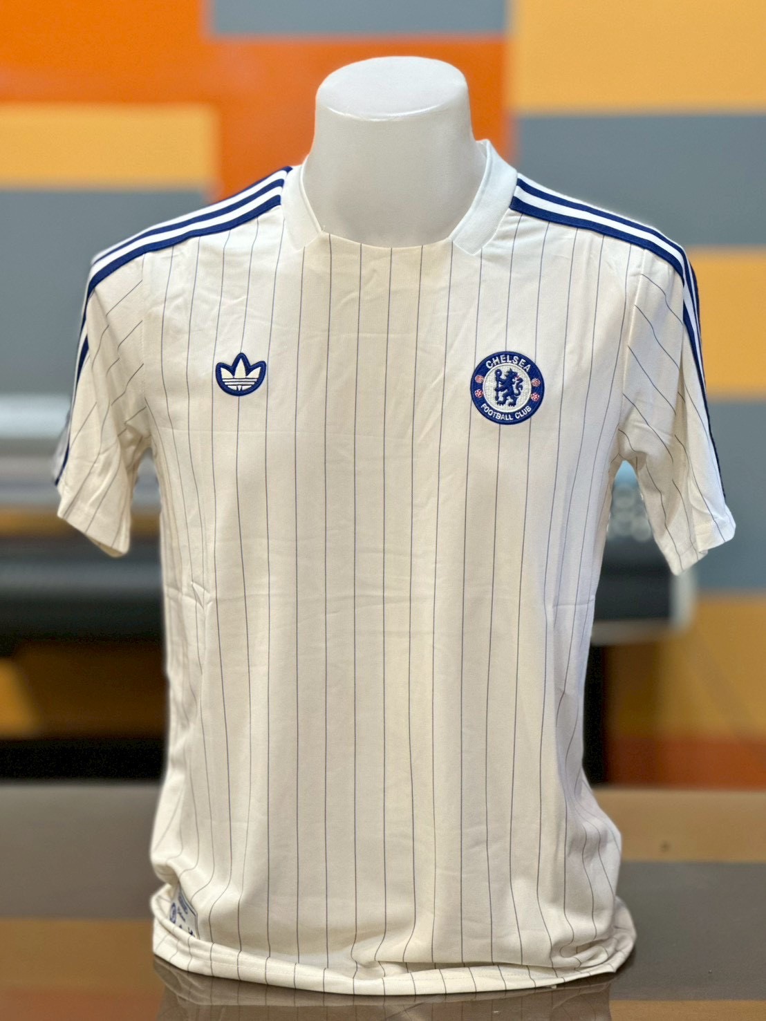 เสื้อฟุตบอล Terrace Icons ปี 2025/26 สโมสรเชลซี สีขาว เกรดแฟนบอล พรีเมี่ยม💯