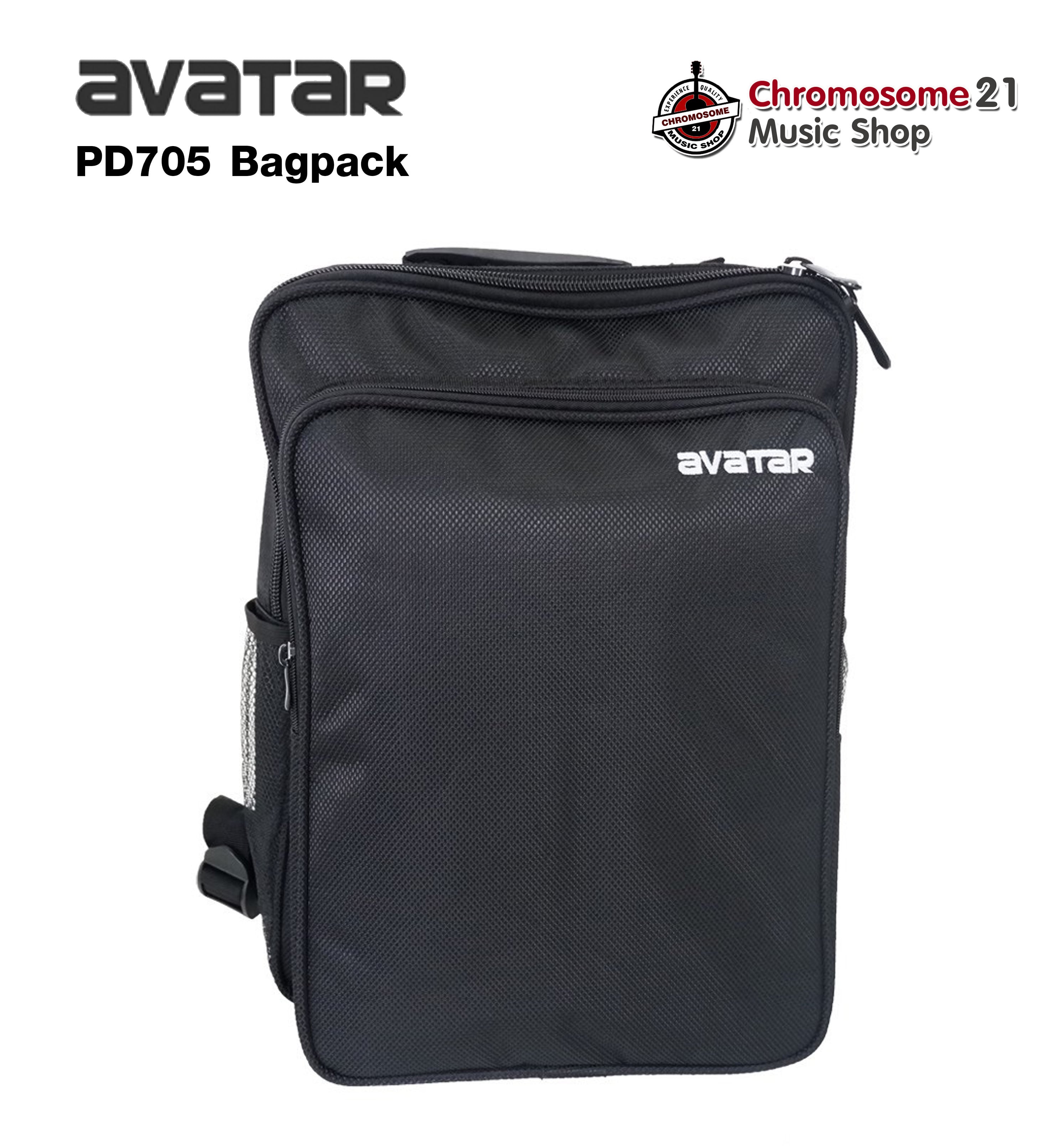 กระเป๋าแพดกลองไฟฟ้า Avatar PD705 Backpack สี Black