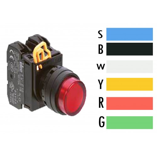 YW1L-MF2E11Q7 ILLUMINATED PUSHBUTTON 24VAC
