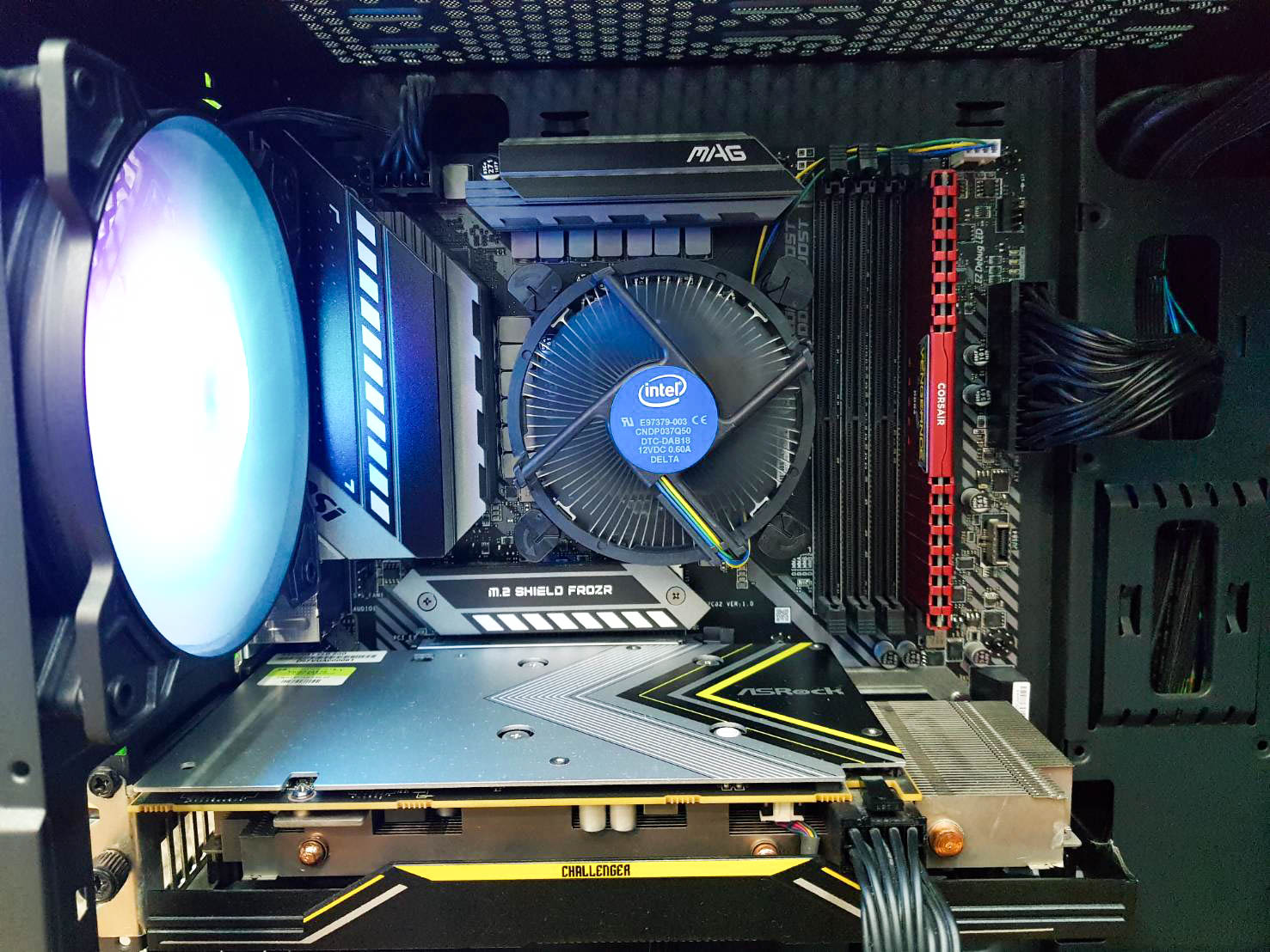 PC Set Cougar i5-10400 RX5500XT