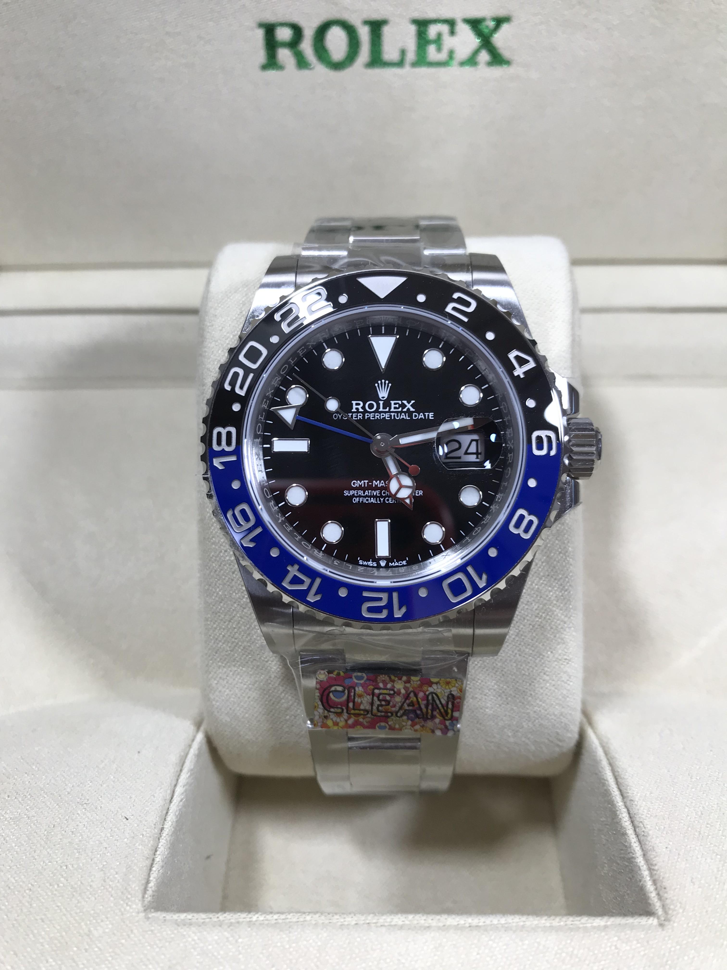 Rolex GMT-Master2 (Batman)(Swiss Clean)
