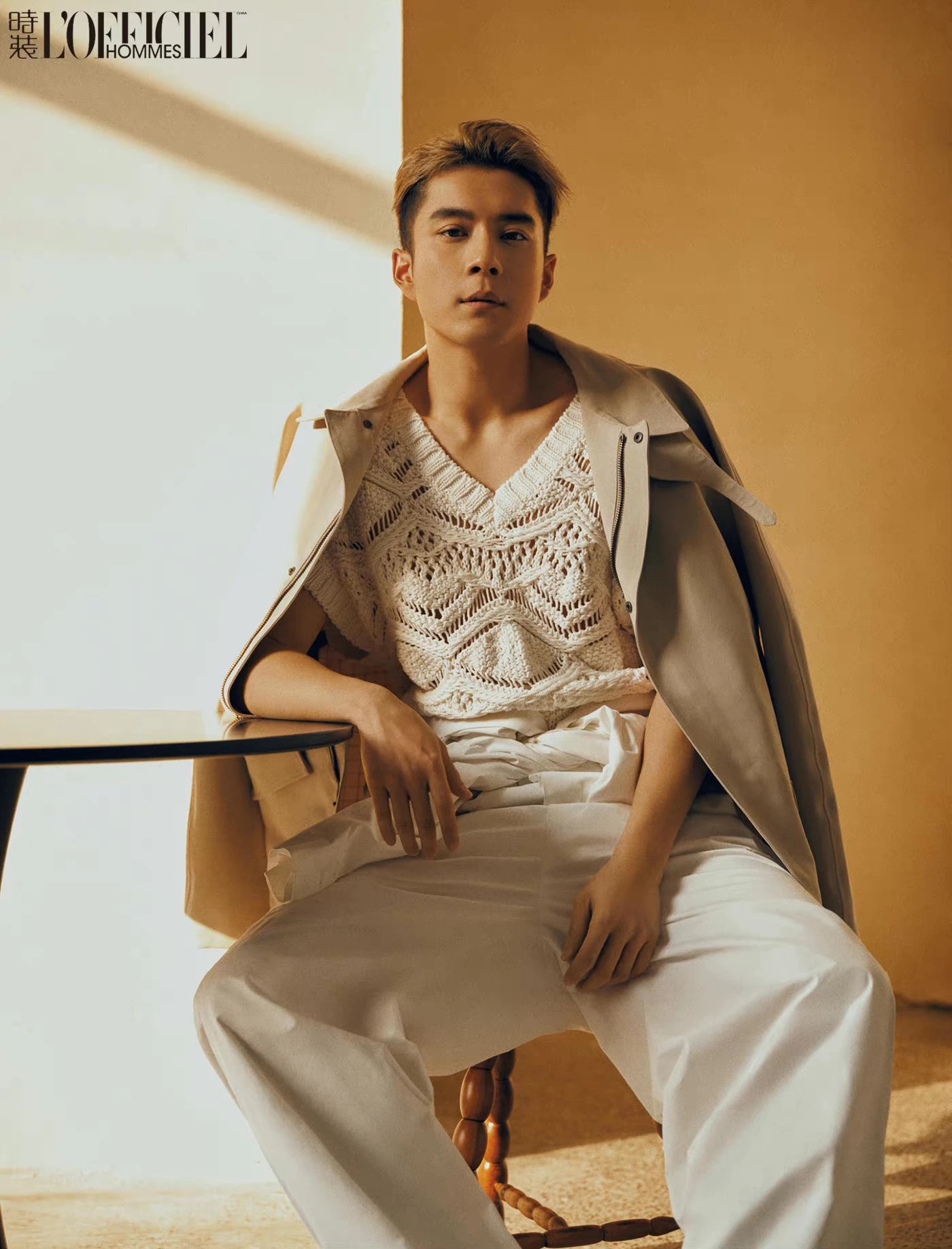 Pre - นิตยสาร L'OFFICIEL HOMMES หานตงจวิน HanDongjun Elvishan 2023