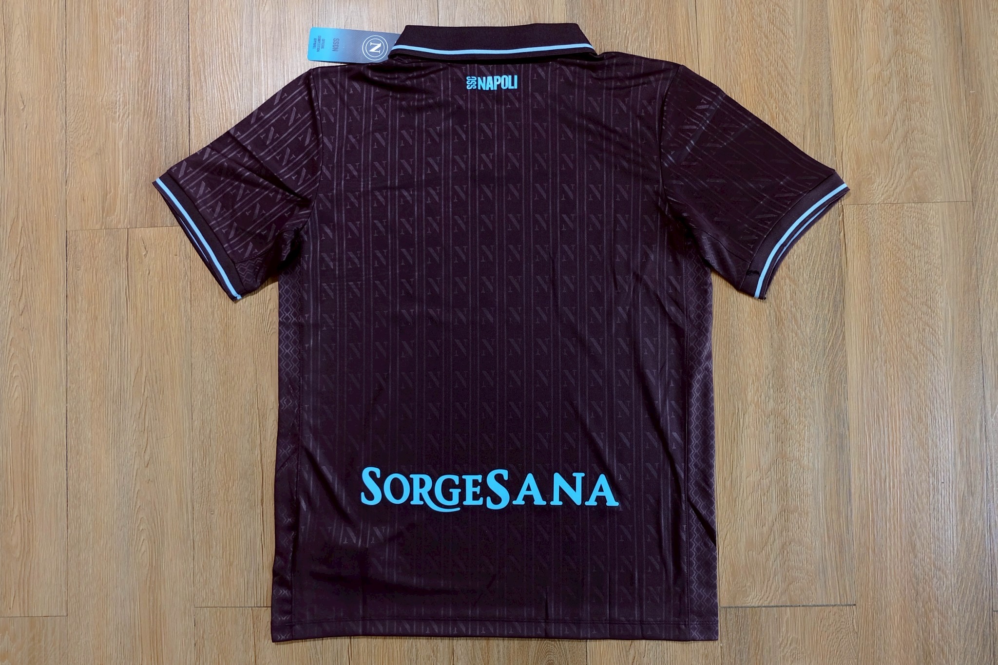 2025-25 มาใหม่เสื้อฟุตบอลนาโปลี เยือน สีดำ เกรดแฟนบอล SIZE S-2XL