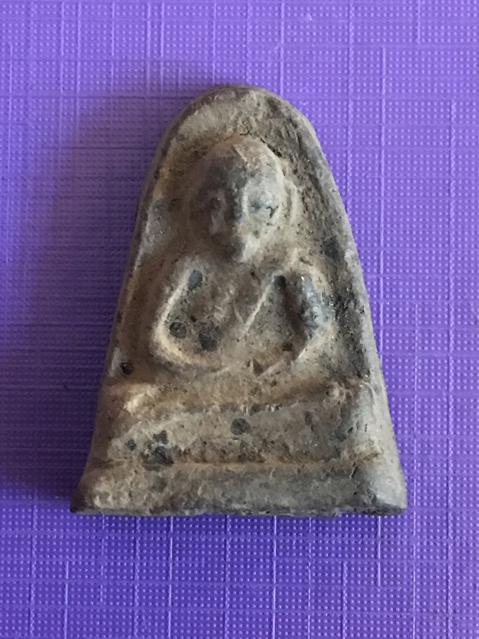 พระผงรูปเหมือนหลวงพ่อรุ่ง วัดบางแหวน ปี2500