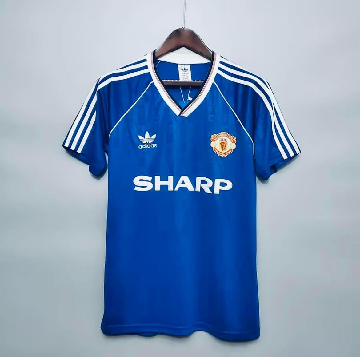 Retro เสื้อฟุตบอลย้อนยุค เกรด Retro ผีเเดง 1988- 90