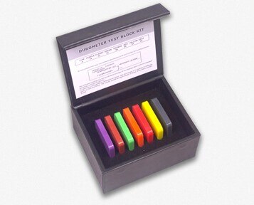 ชุดสอบเทียบความแข็งยาง (rubber hardness tester standard block ) Shore A-Type