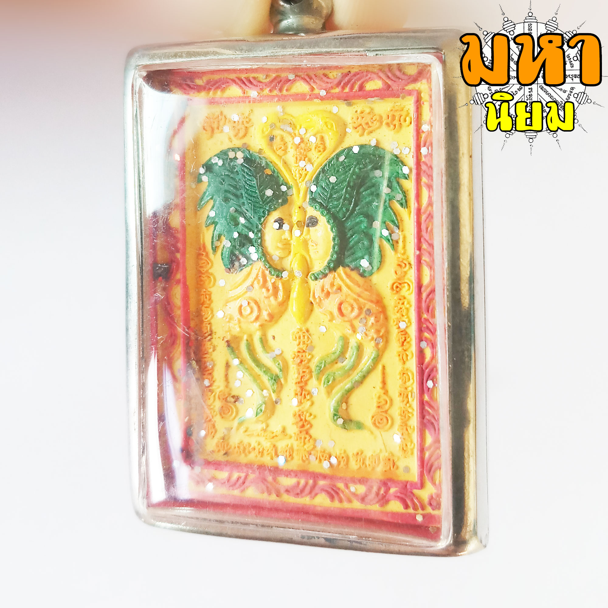 เทพสาริกาคู่หางเกี่ยว ครูบากฤษณะ วัดป่ามหาวัน จ.นครราชสีมา