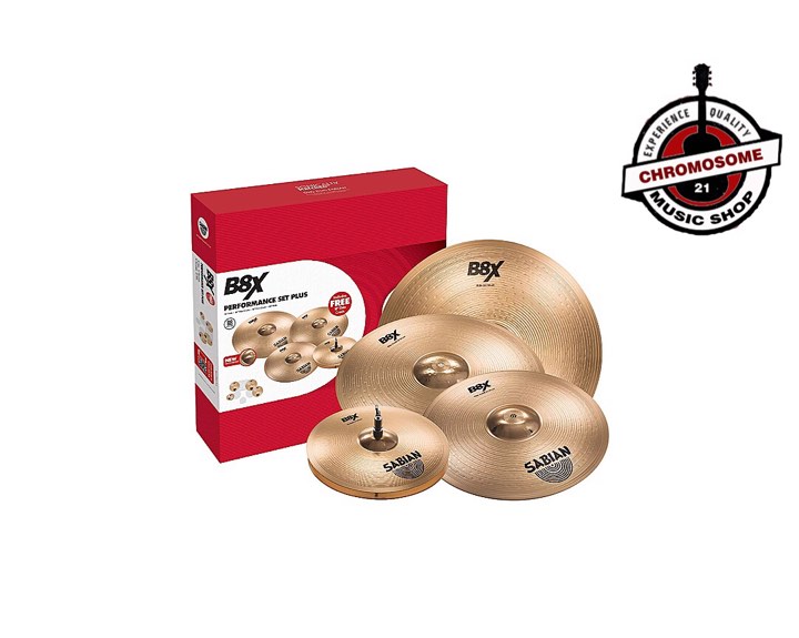 Sabian B8X Performance Set Plus ( Hihat 14 , Crash 16 , Ride 20 , Crash 18 )