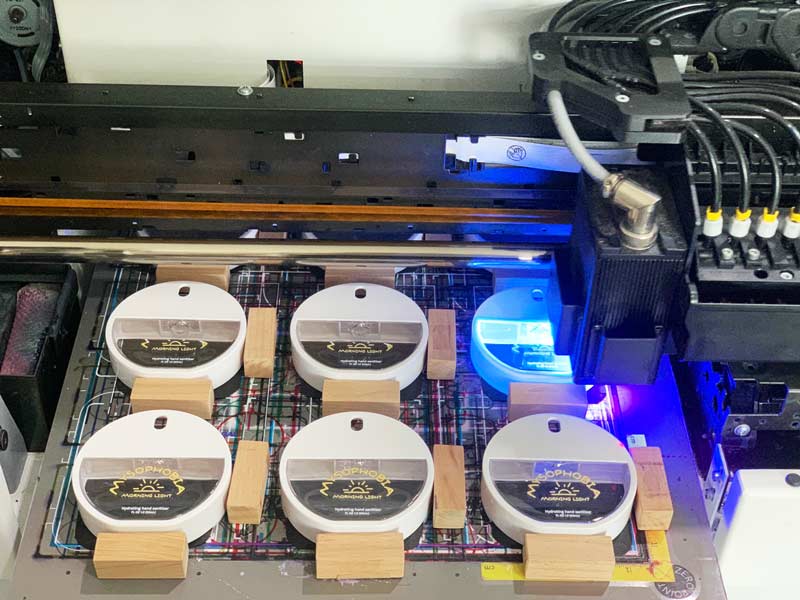 สกรีนขวดสเปรย์แอลกอฮอลล์ พิมพ์ขวดสเปรย์