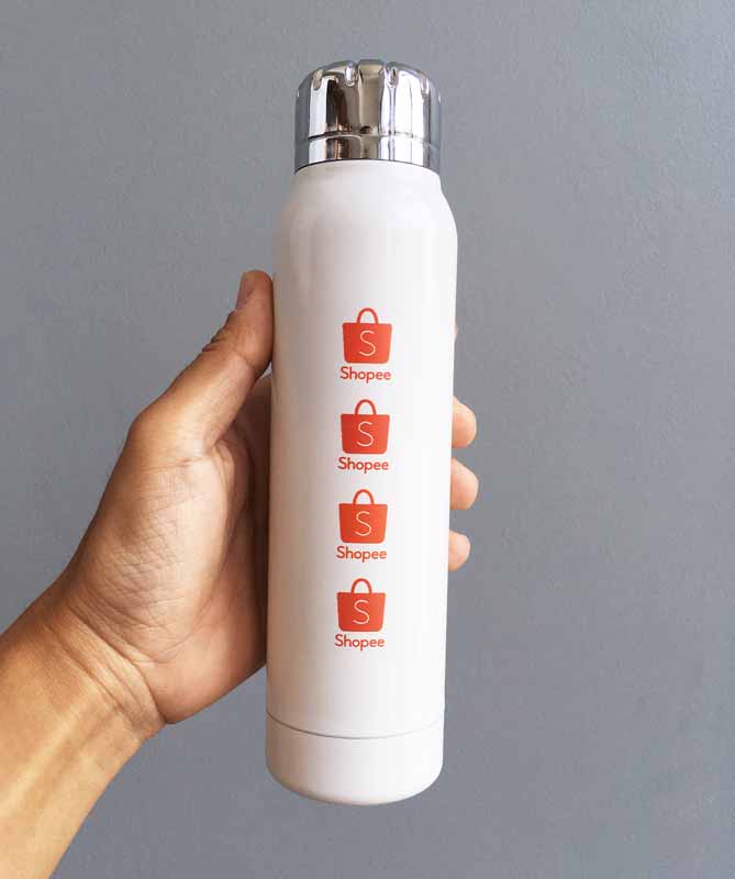 พิมพ์โลโก้บนกระบอกน้ำ กระติกน้ำ ขวดน้ำ แก้ว YETI แก้ว Tumbler