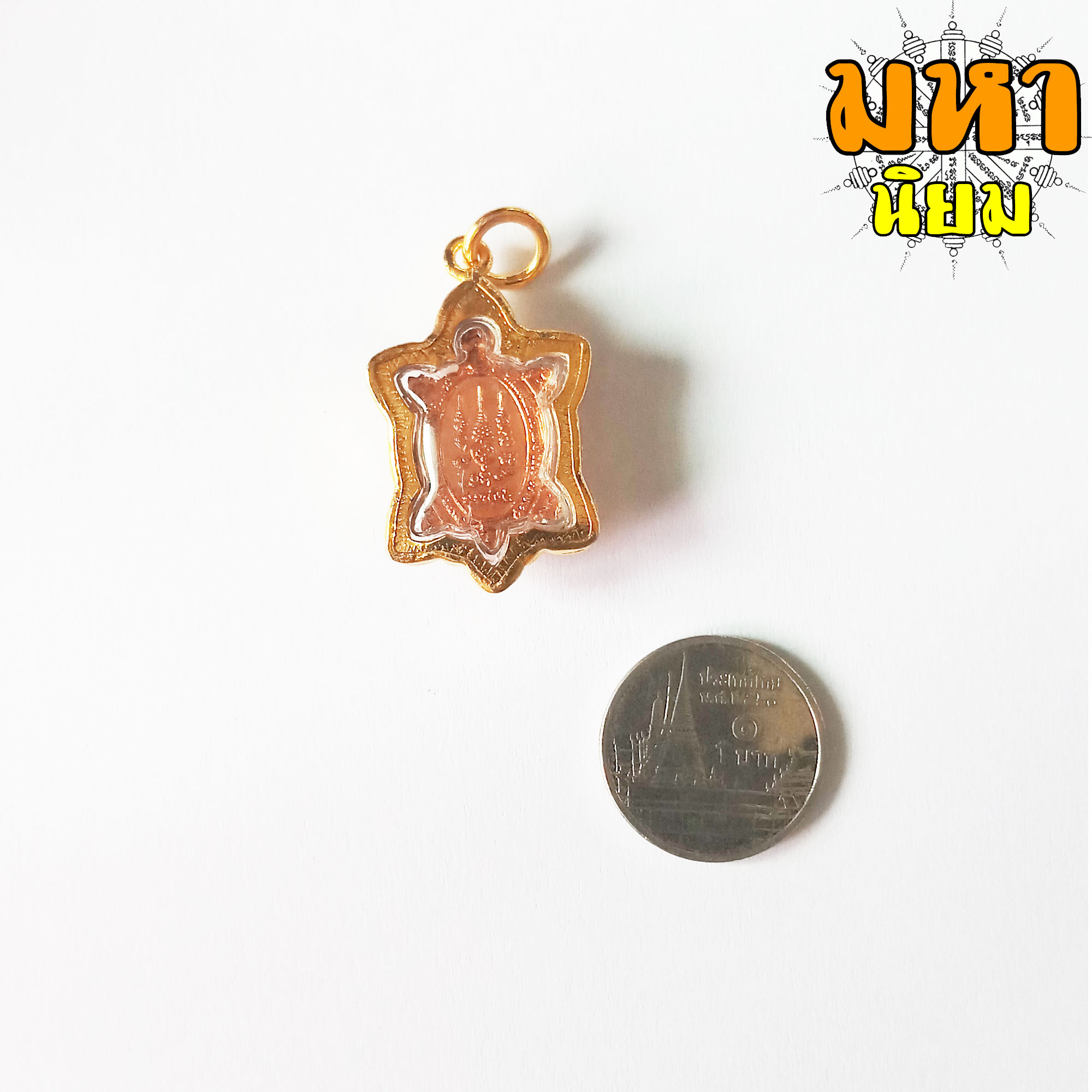 พญาเต่าเรือน ไตรมาส (องค์เล็ก) หลวงปู่หลิว ปณฺณโก วัดไร่แตงทอง เลี่ยมกรอบอย่างดี