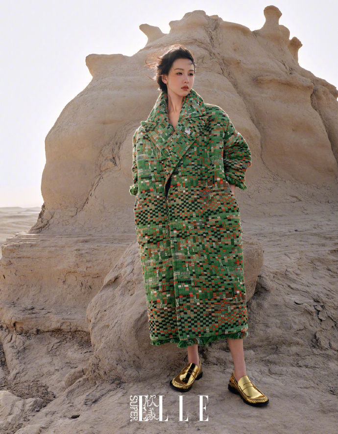 Pre - นิตยสาร SuperELLE เฉินตูหลิง ChenDuling 2025+การ์ด+โพลารอยด์