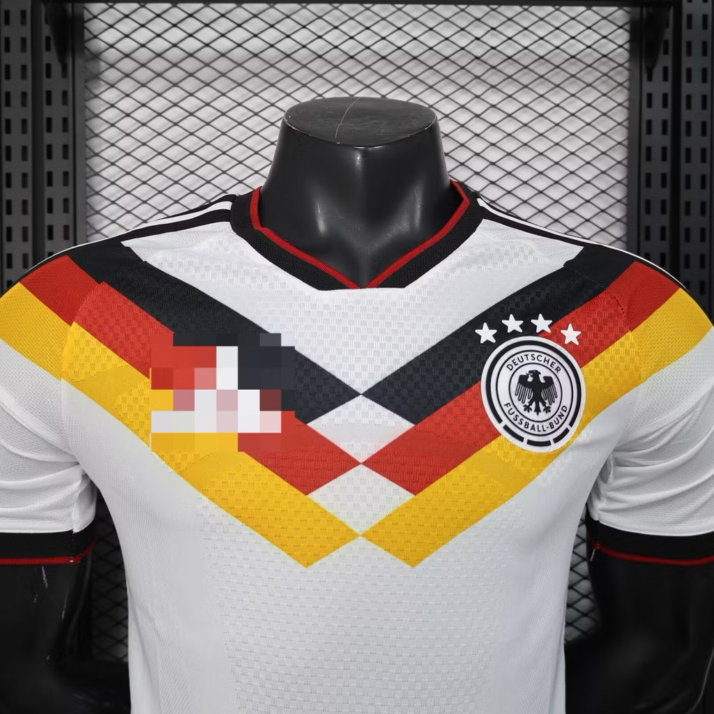 2025-26 เสื้อฟุตบอลเยอรมัน สีขาว สำหรับผู้ชาย Player Edition เกรดนักเตะ Size S-2XL