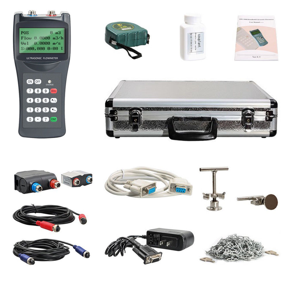 เครื่องวัดอัตราการไหลของเหลว (Portable Ultrasonic Flow Meter) รุ่น Tds-100h
