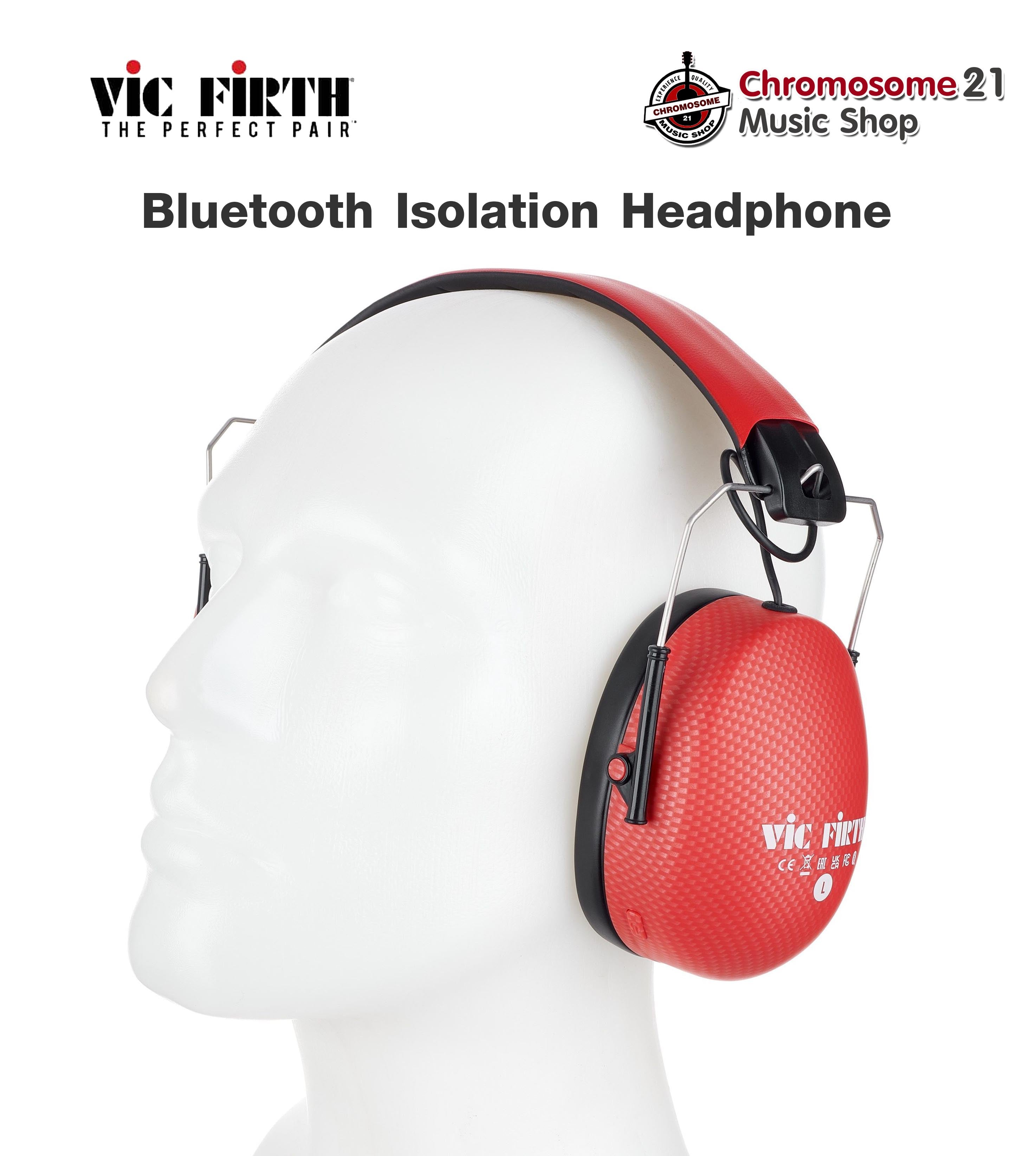 หูฟังมอนิเตอร์ Vic Firth Bluetooth Isolation