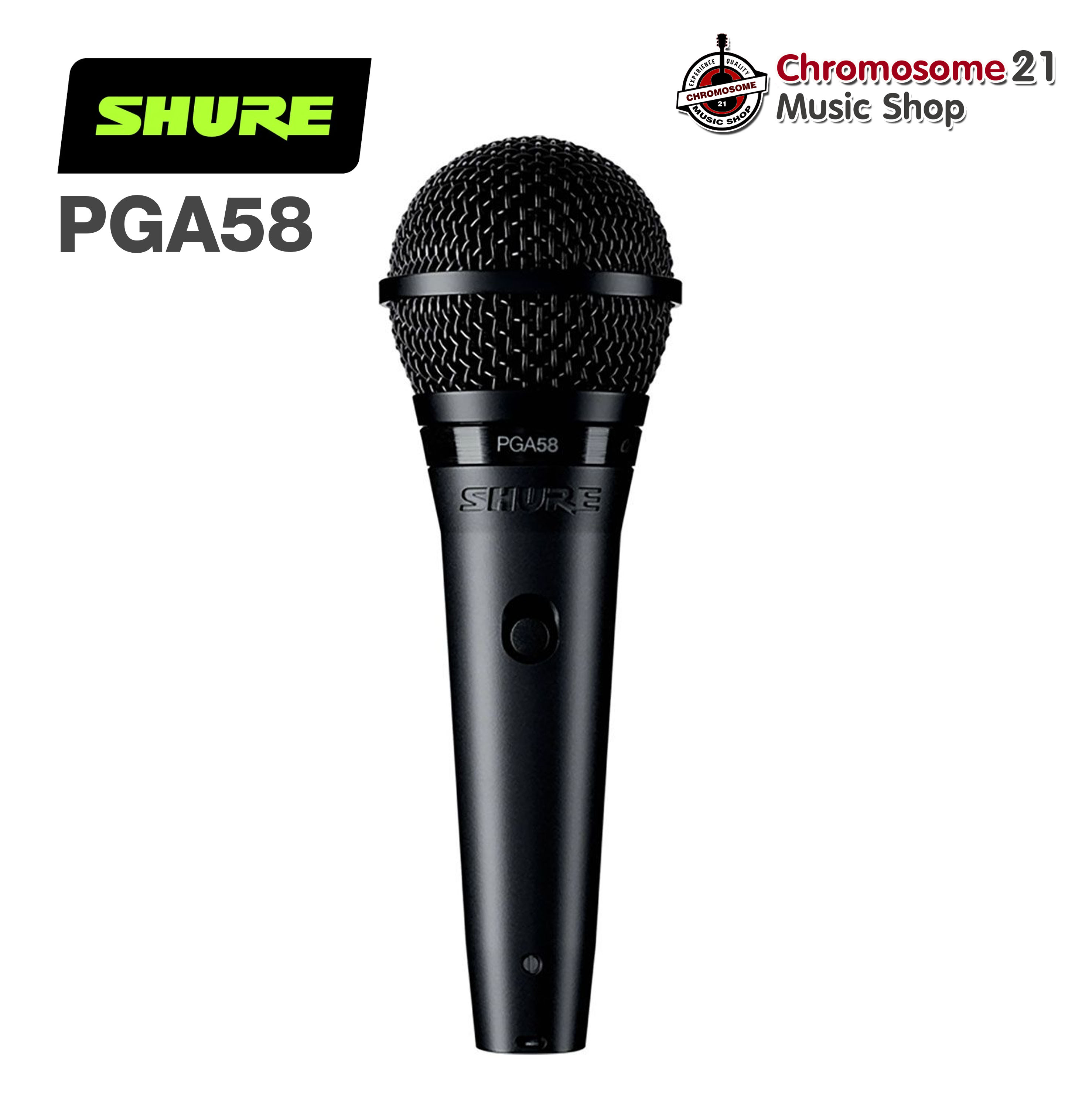 ไมโครโฟน SHURE PGA58 -LC มหาจักร แท้100%