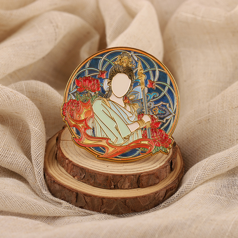 Pre - พินติดเสื้อ เข็มกลัดปฐพีไร้พ่าย Shen Li จ้าวลี่อิง TheLegendOfShenLi(Official Goods)