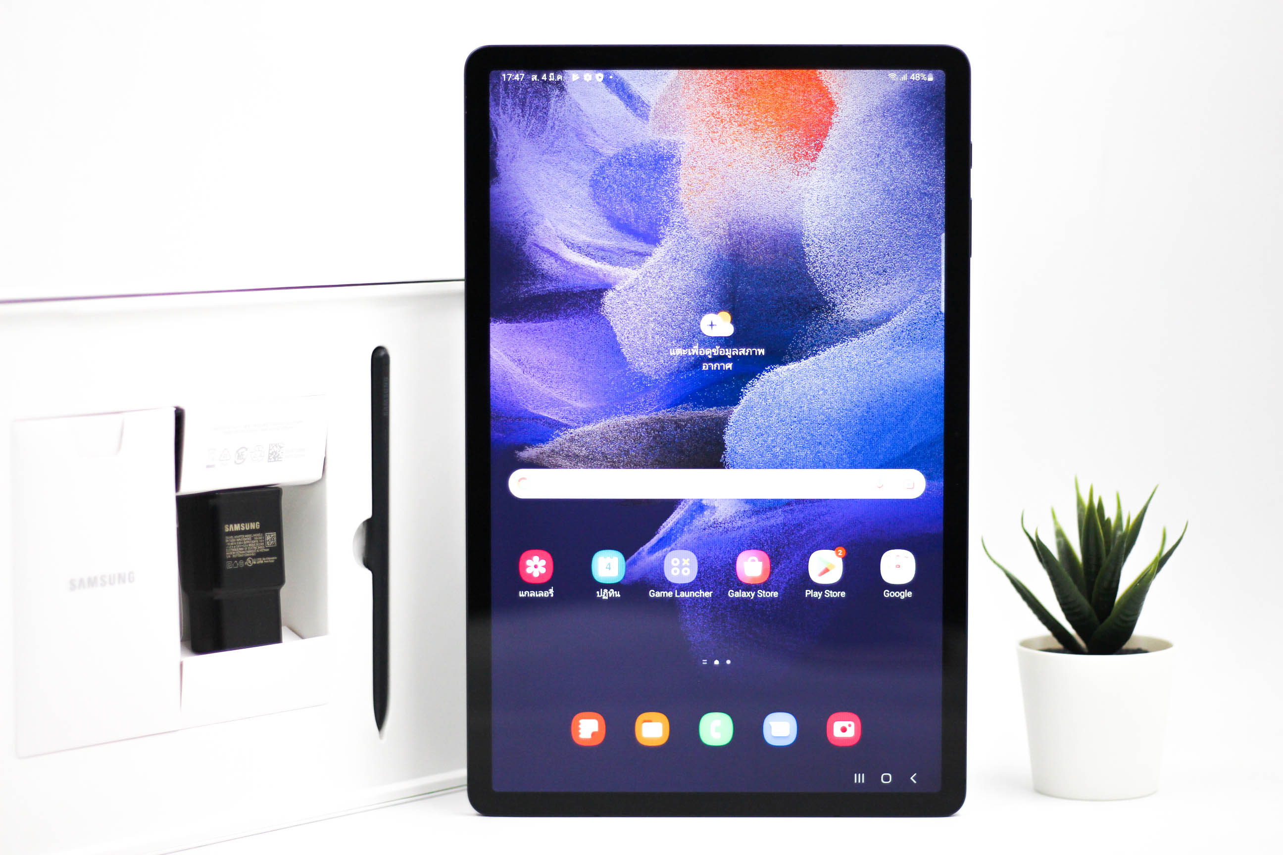 Samsung Galaxy Tab S7 FE Wifi+cell สี Mystic Black