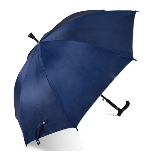 ร่มไม้เท้า สีกรมท่า