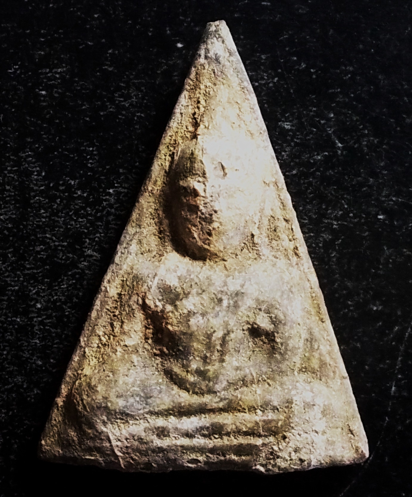 นางพญาหลังยันต์ เนื้อผง ลพ.ฉาบ วัดคลองจันทร์ ชัยนาท ปี 2524