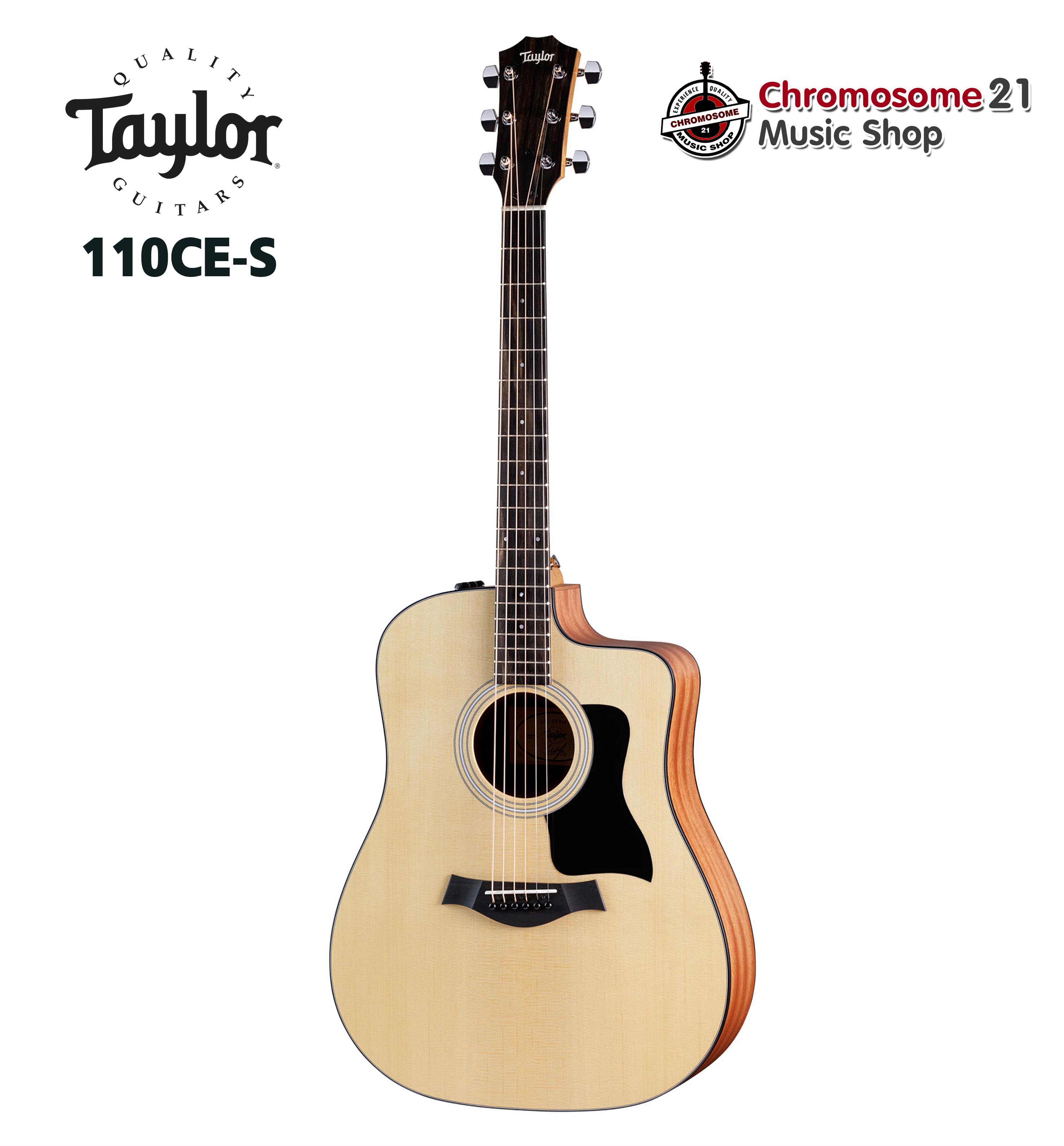 กีตาร์โปร่งไฟฟ้า TAYLOR 110CE-S