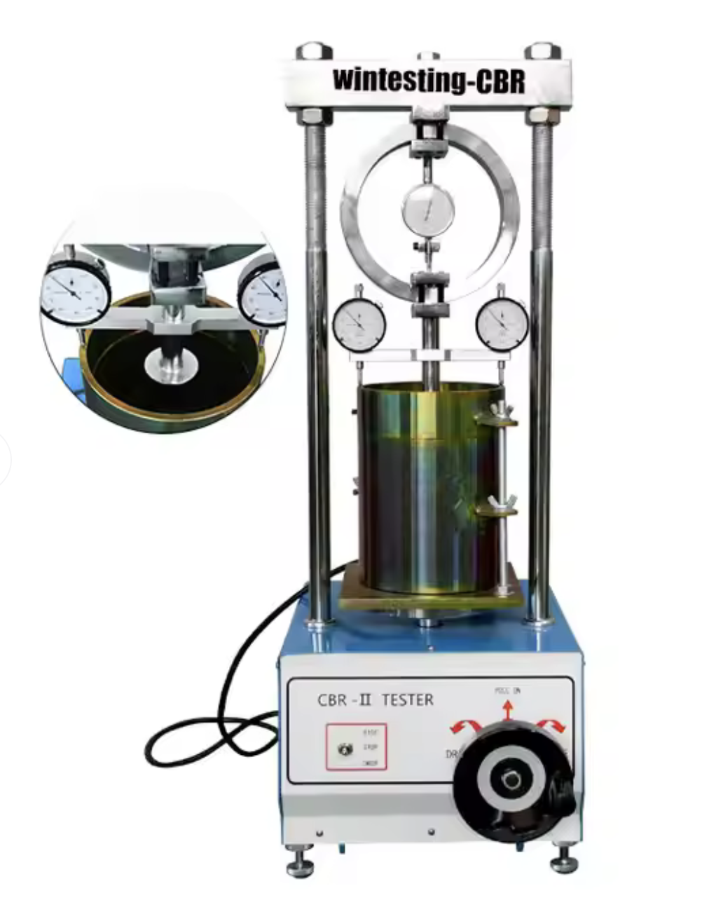 Hand Operated CBR Loading Press California Bearing Ratio Test (ชุดทดสอบเพื่อหาค่า CBR) รุ่น CBR II