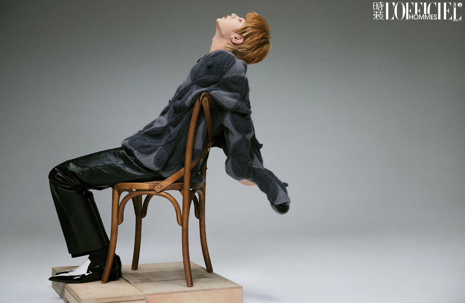 Pre - นิตยสาร L’Officiel Hommes China จัสติน Justin หวงหมิงฮ่าว 2024