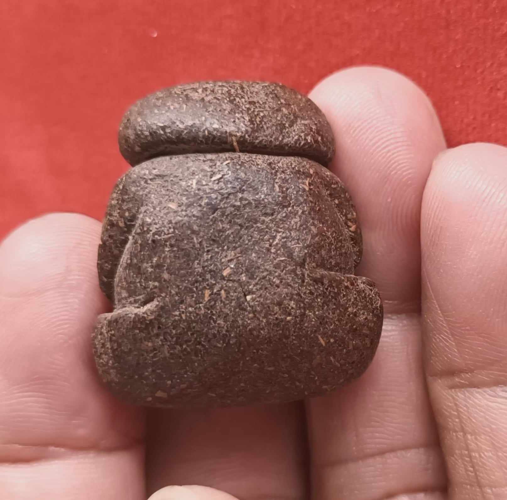 พระปิดตาหลวงพ่อแก้ว วัดปากทะเล เพชรบุรี เนื้อผงคลุกรักพิมพ์ปั้นลอยองค์