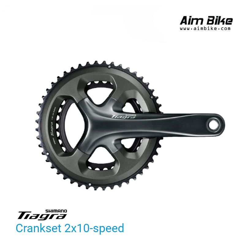 จานหน้าจักรยานเสือหมอบ 10 สปีด Shimano Tiagra FC-4700