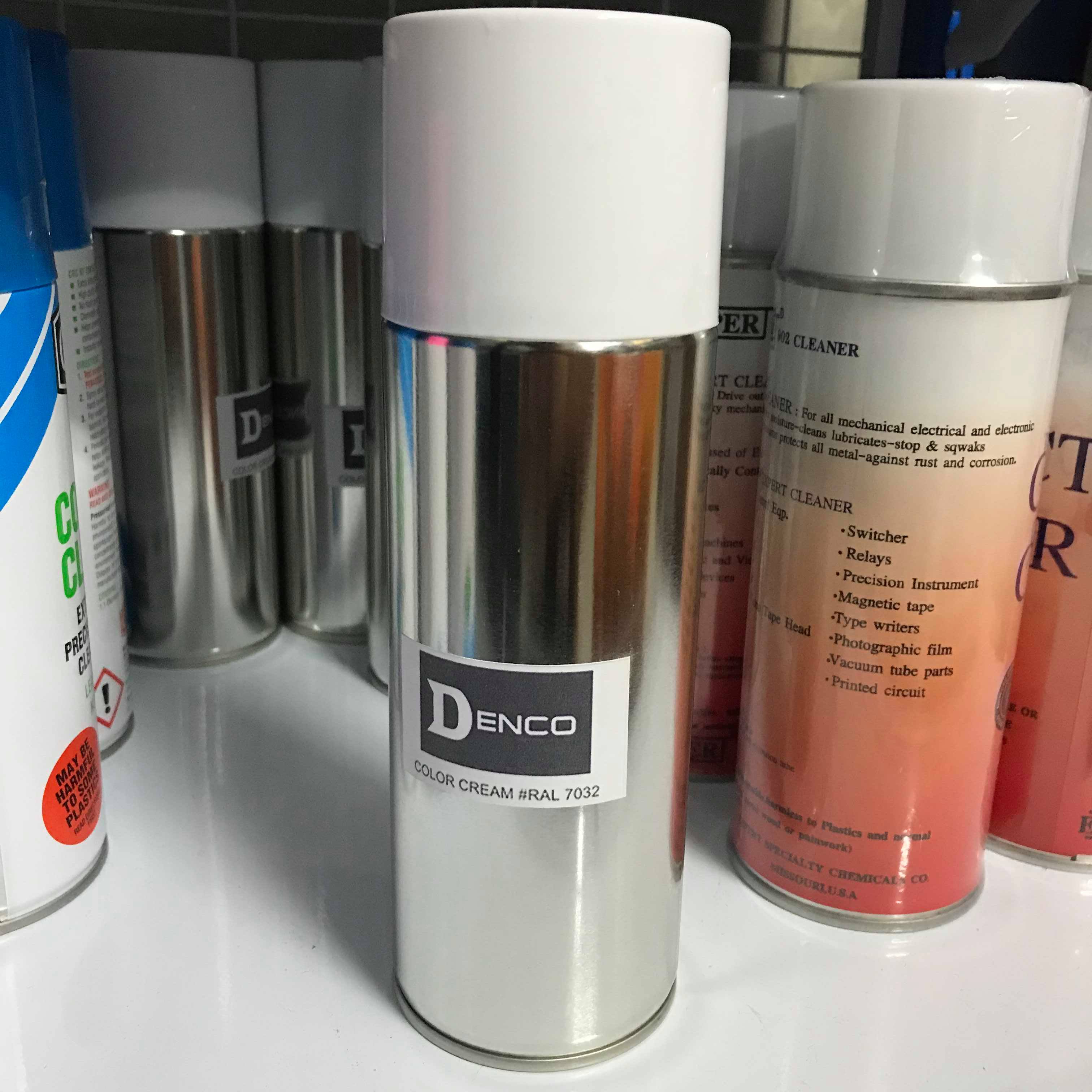7032 สีสเปรย์สีครีม "Denco" ครีม