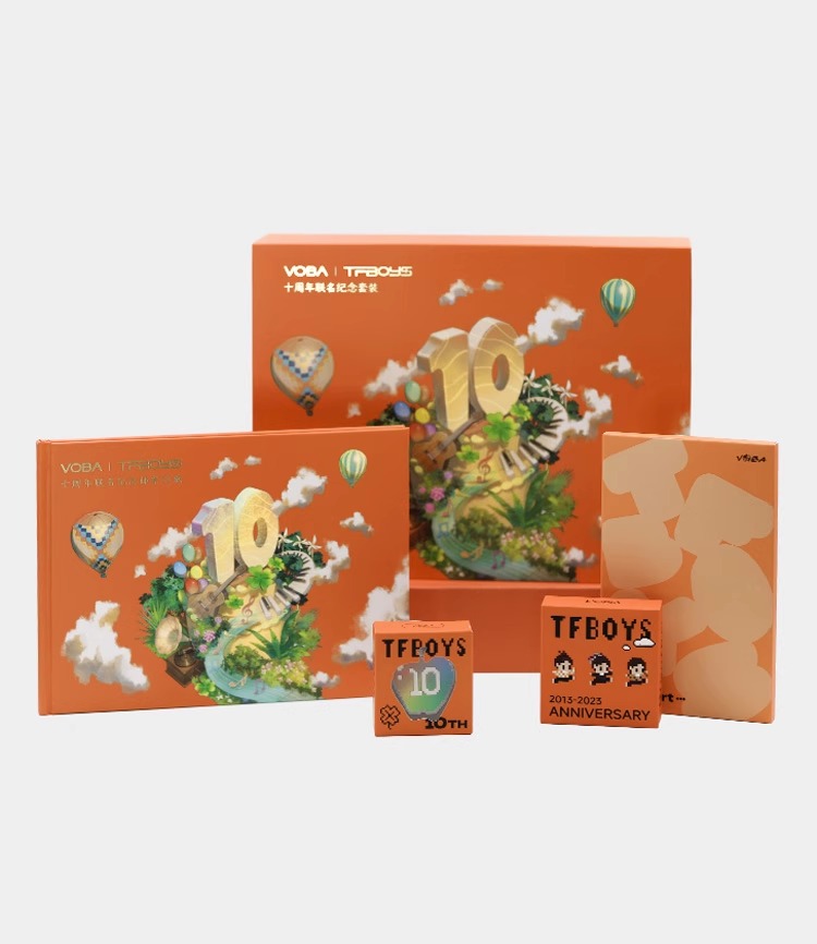 Pre - VOBA x TFBOYS ชุดที่ระลึกครบรอบ 2023 หวังจวิ้นข่าย หวังหยวน JacksonYee