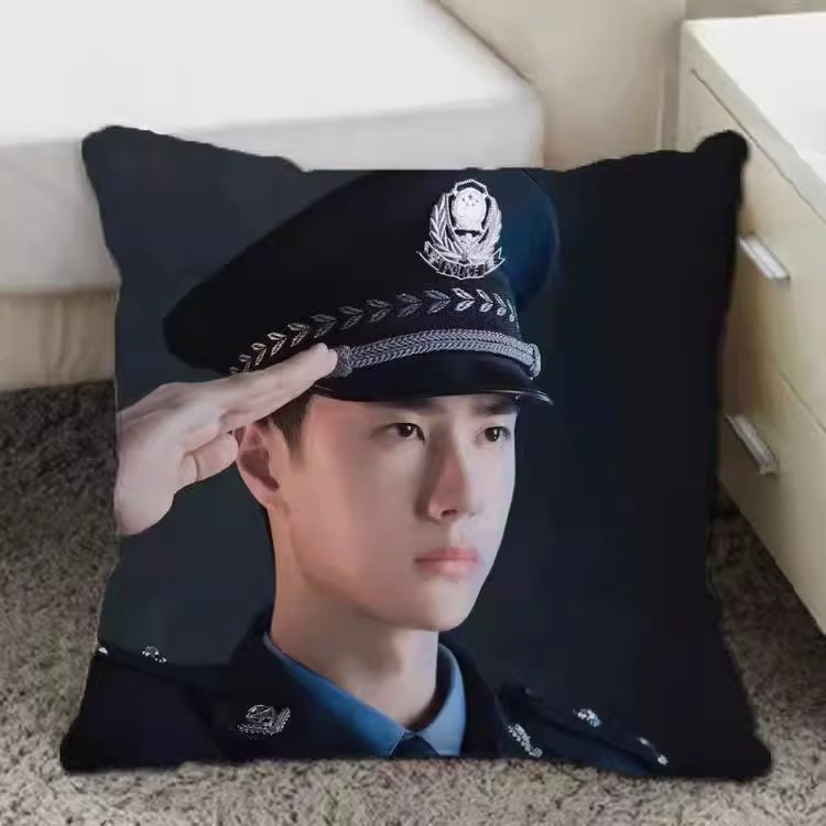 Pre - หมอนลายหวังอี้ป๋อ WangYibo 40 ซม.