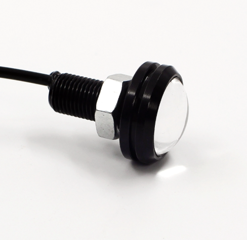 หลอดไฟ LED Eagle eye 23mm 12VDC 9W สีขาว 1คู่