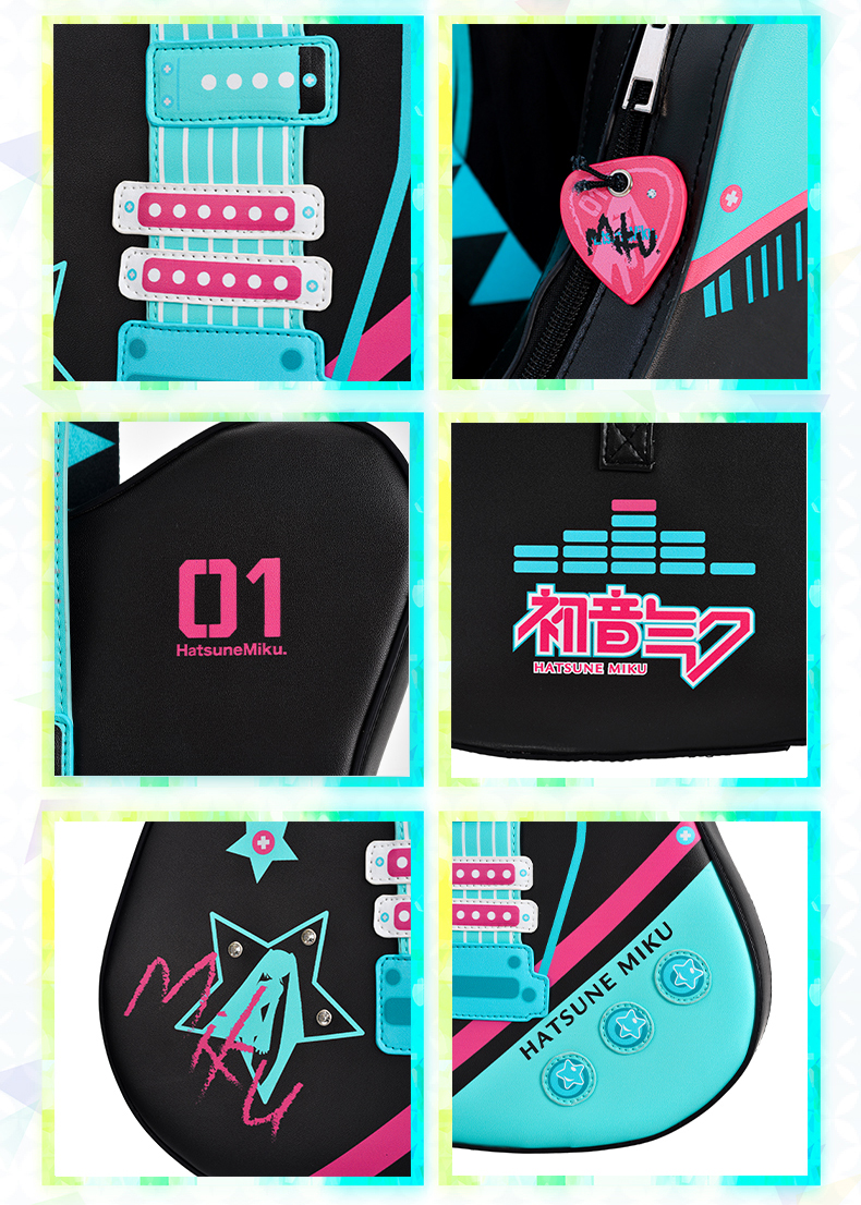 Pre - กระเป๋าสะพายข้างกีต้าร์ Hatsune Miku GSM