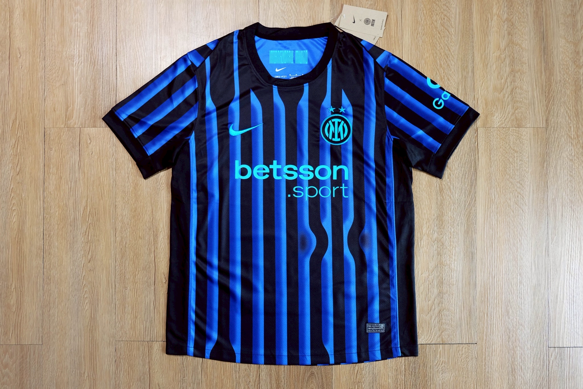เสื้อฟุตบอล อินเตอร์ มิลาน เหย้า สีน้ำเงิน Fans Edition เกรดแฟนบอล 2026