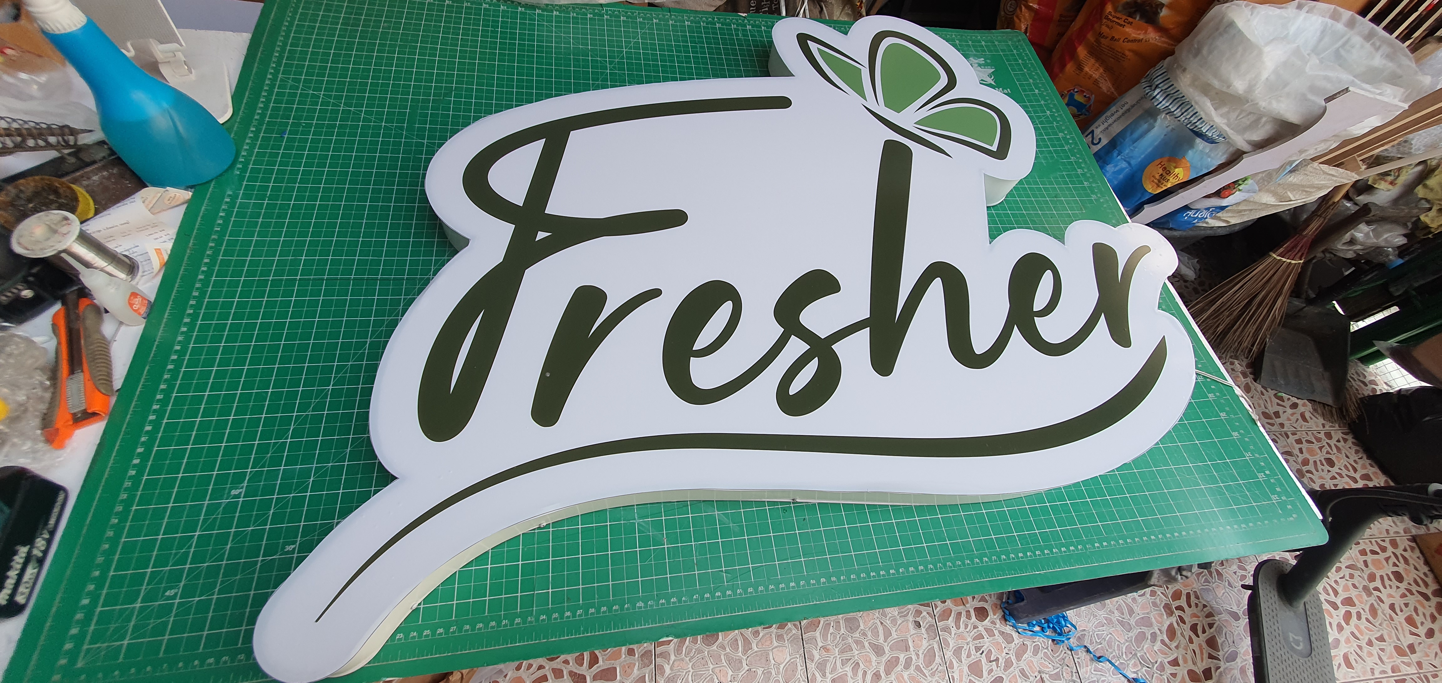 ป้ายLedอักษรโลหะFresher
