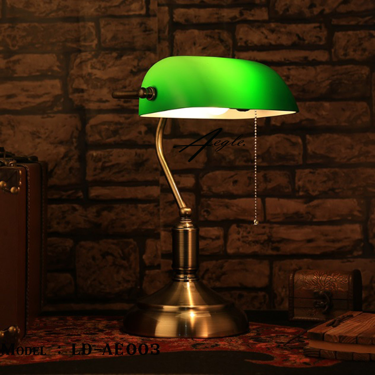 โคมไฟตั้งโต๊ะรุ่น วินเทจโบราณ
