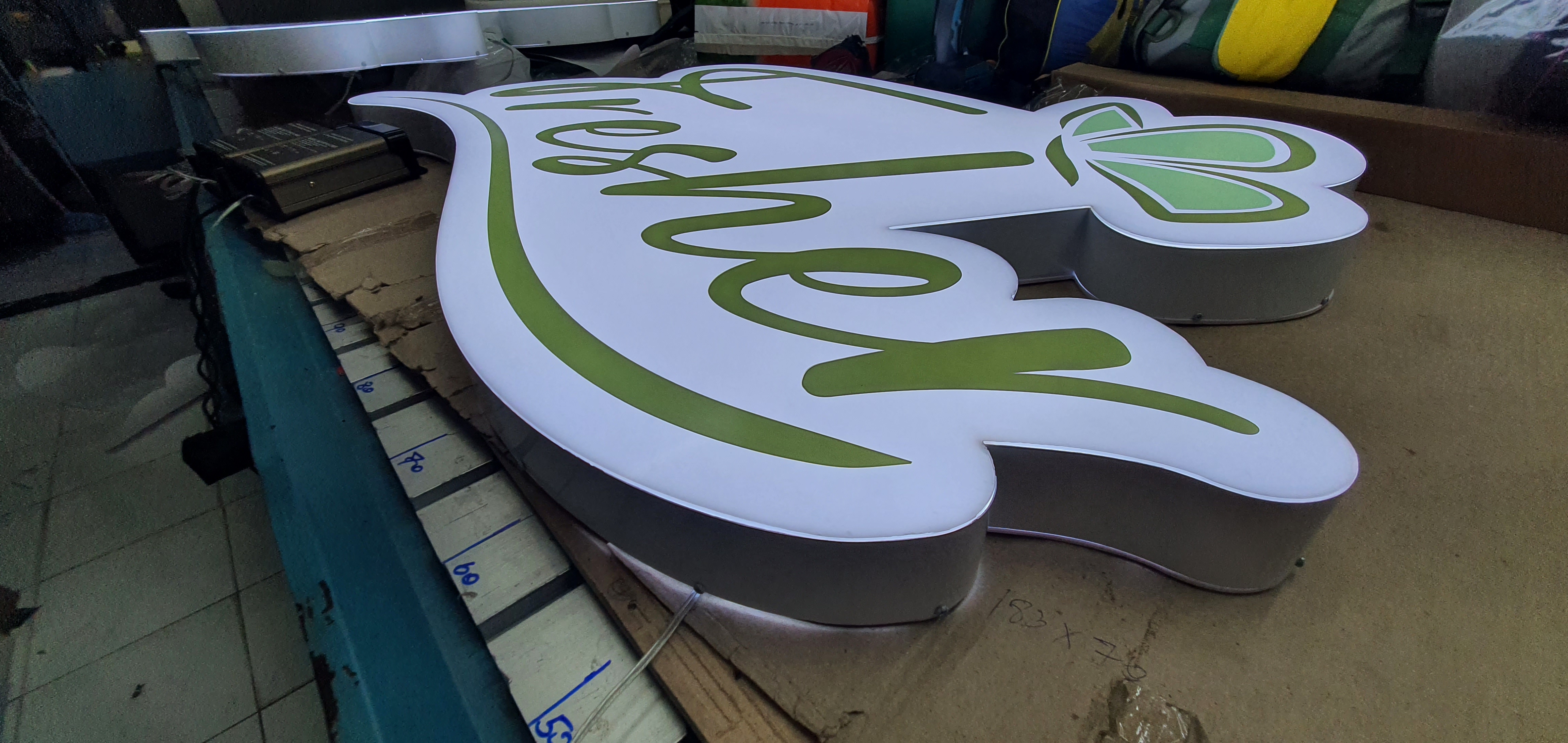 ป้ายLedอักษรโลหะFresher