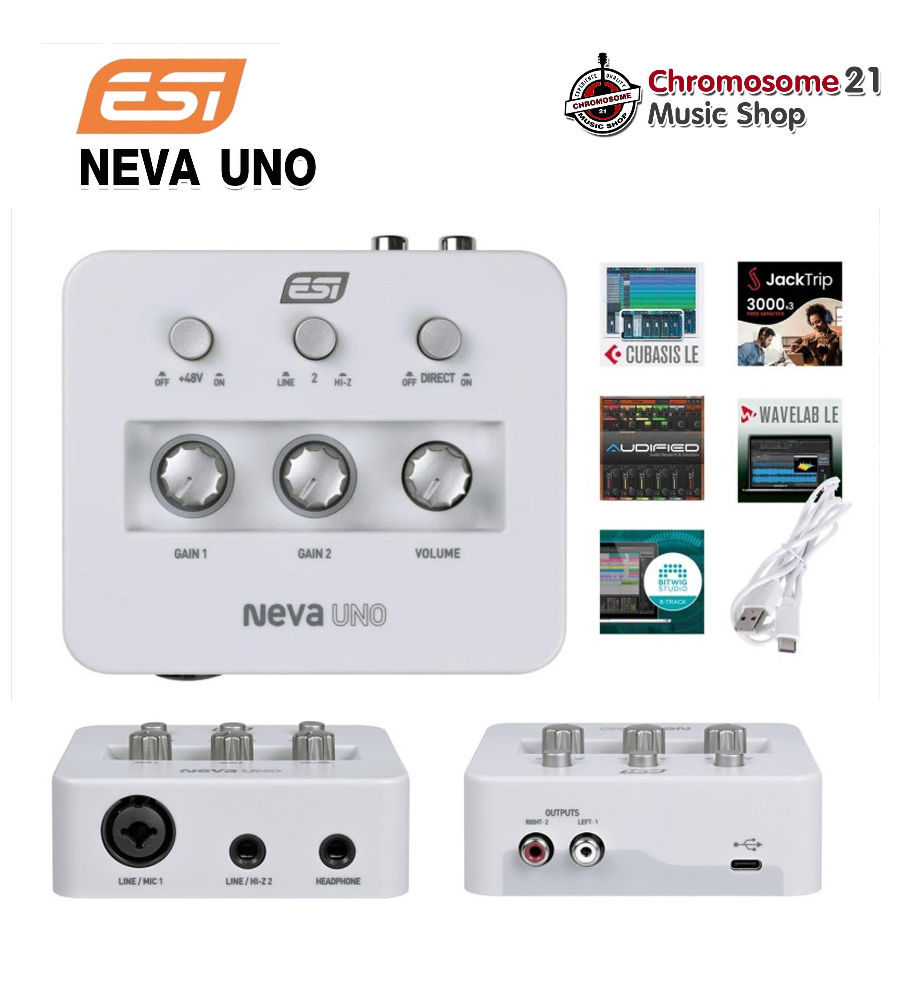ออดิโออินเตอร์เฟส ESI Neva Uno AUDIO INTERFACE